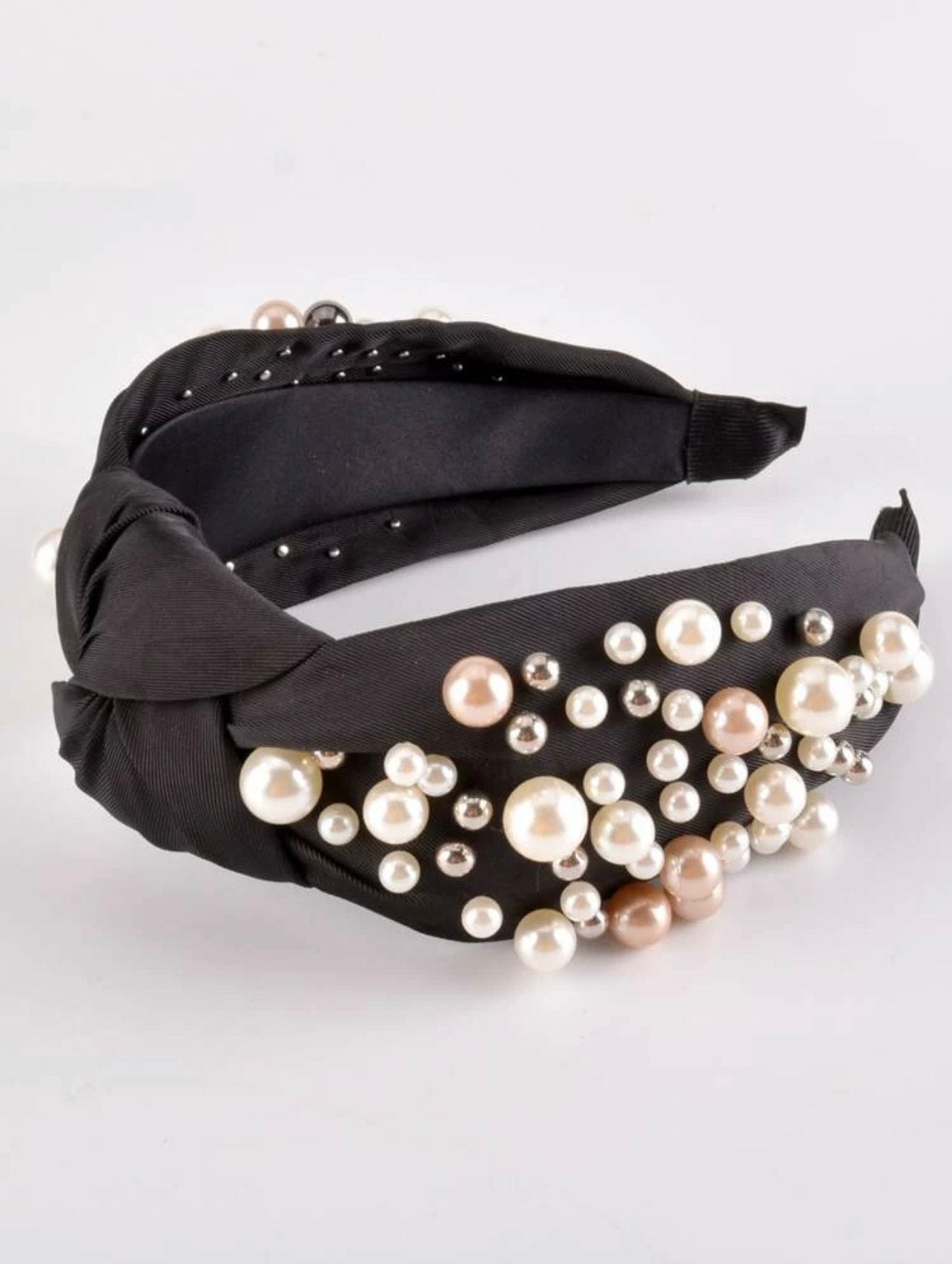 Black Pearl Hair Hoop