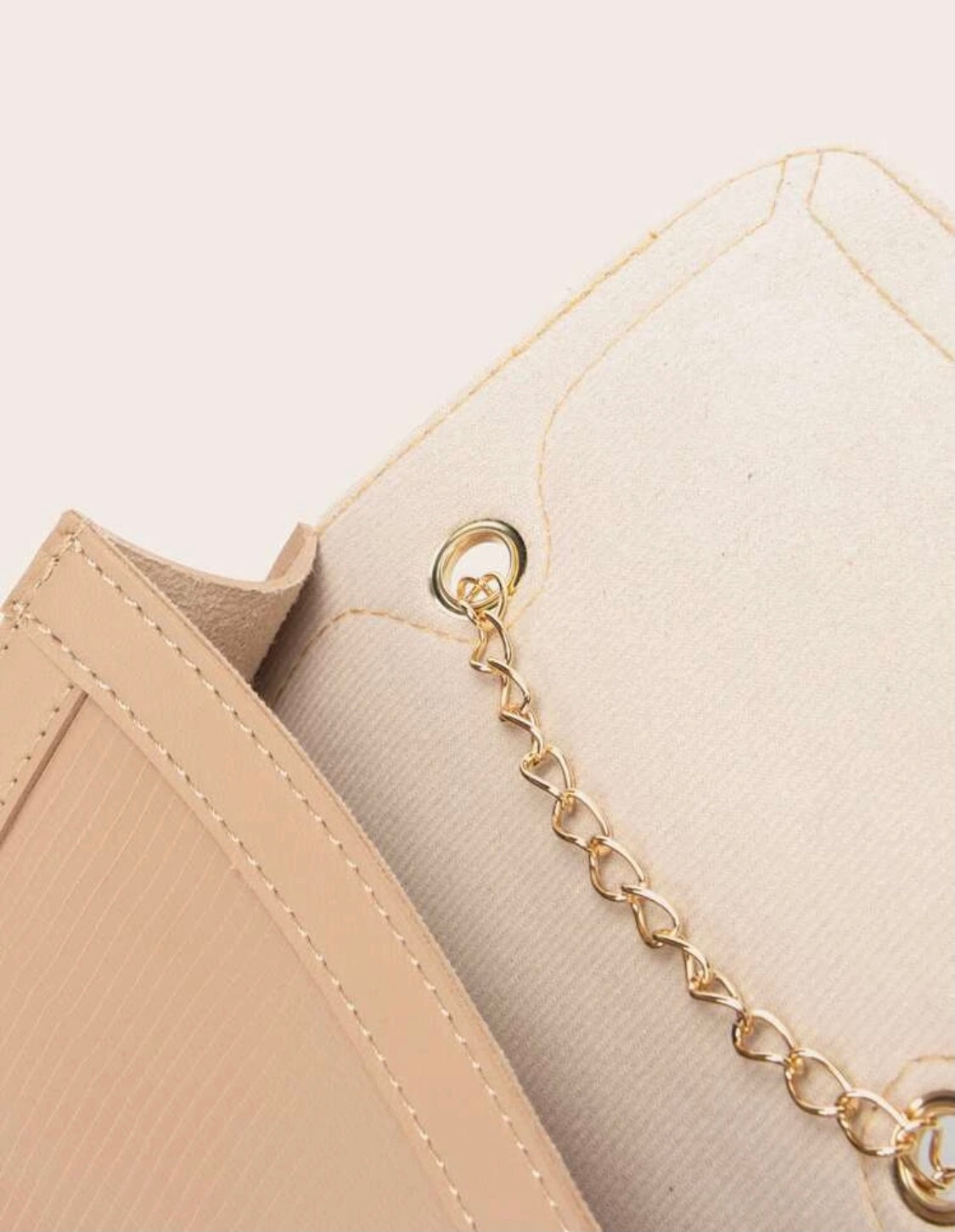 CrossBody mini nude bag