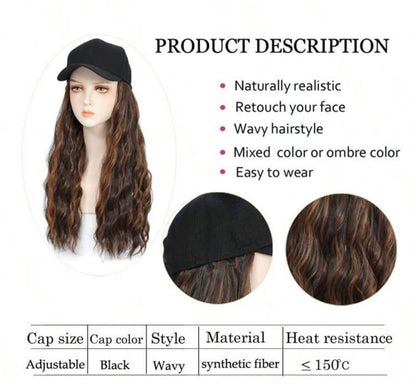 Natural Brown daily Cap wig