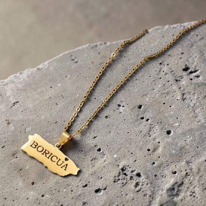 Boricua Necklace isla