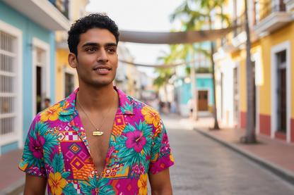 Boricua Necklace isla