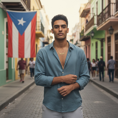 Puerto Rico Gold necklace