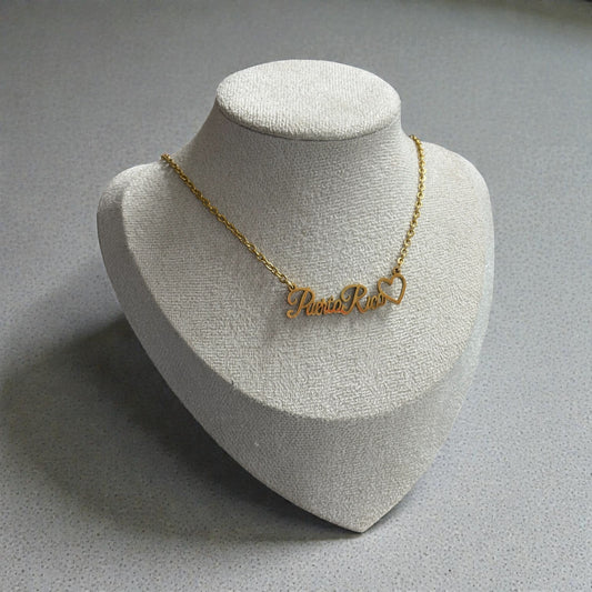Puerto Rico Gold necklace