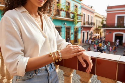 3 pcs bracelet heart