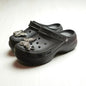 Black Butterfly Crocs