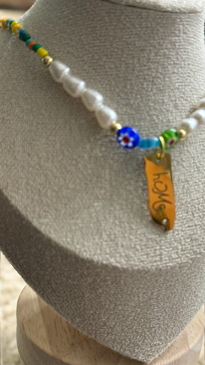 Home Puerto Rico Summer necklace