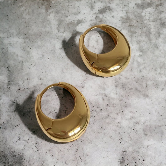 Gold Hoop Earrings