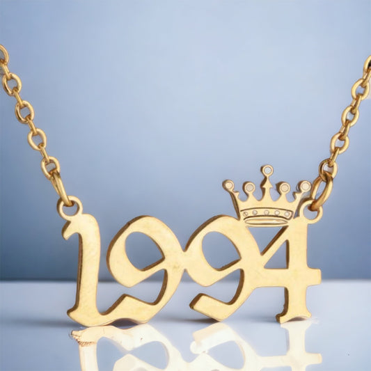 Birth Year Necklace