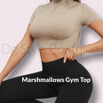 Marshmallows Gym Top