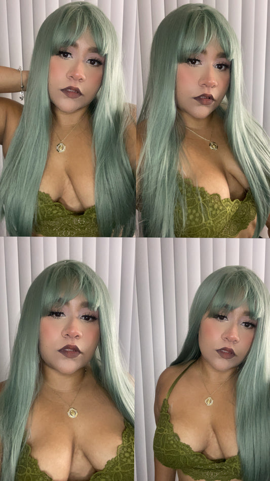 Wig Shy Turquoise
