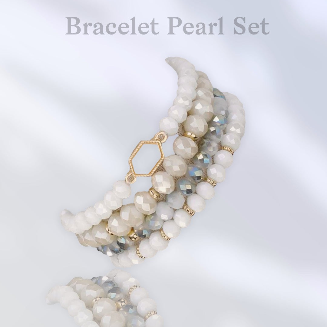 Bracelet  Pearl Set