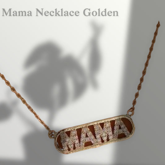 Mama Necklace Golden