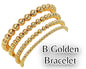 B Golden Bracelet