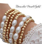 Bracelet Pearl Gold