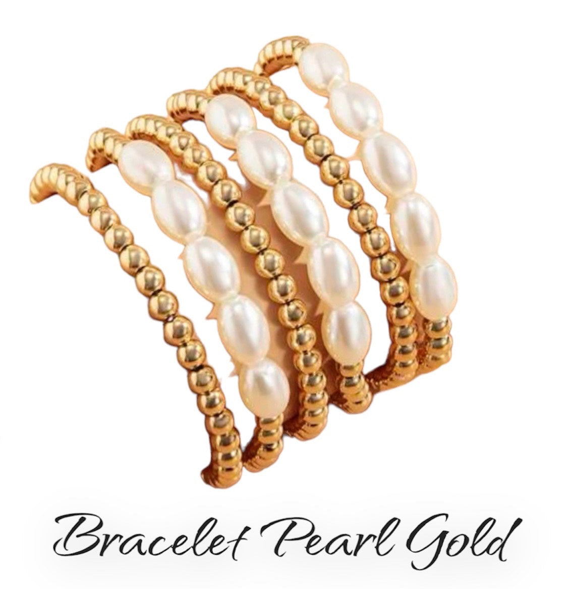 Bracelet Pearl Gold