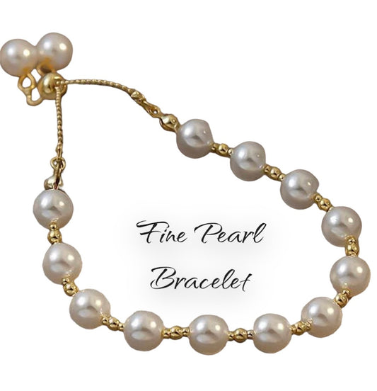 Fine Pearl Bracelet